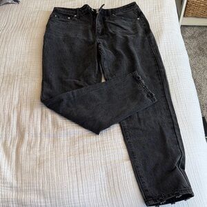 Princess Polly Black Boyfriend Jeans
